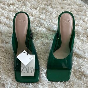 ZARA Mule Heels